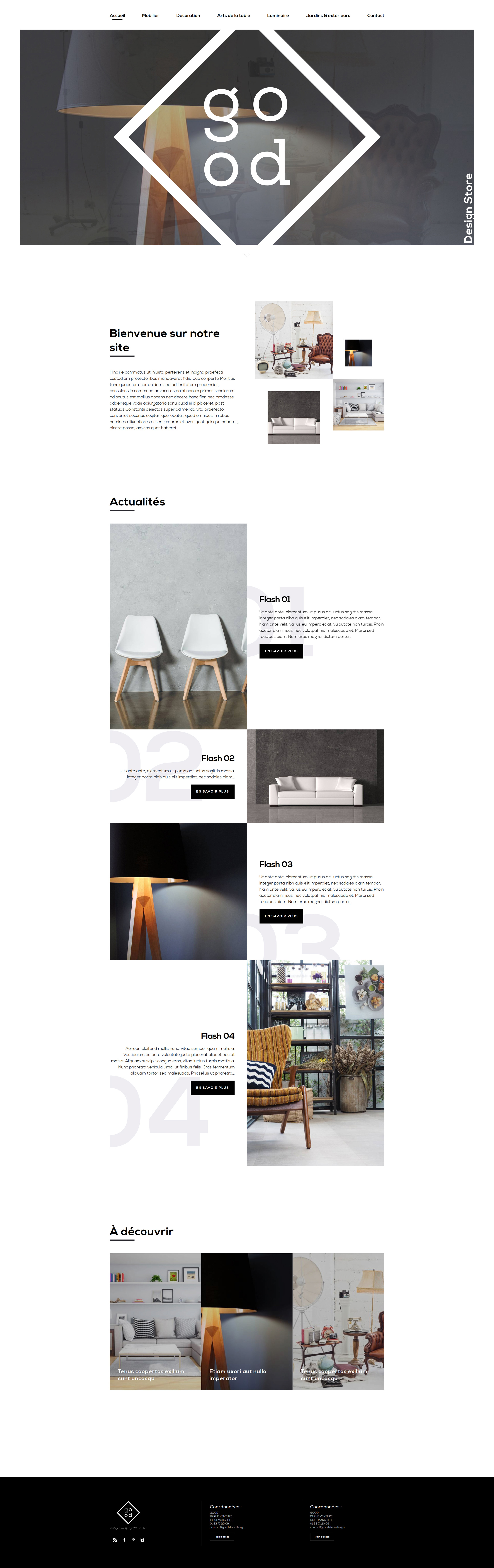 Good design store website